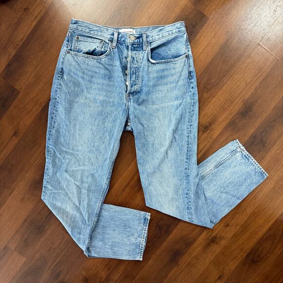 Denim Forum Denim - Denim Forum Aritzia The BF High Rise Loose Jeans Casual Minimalist Sz 30L